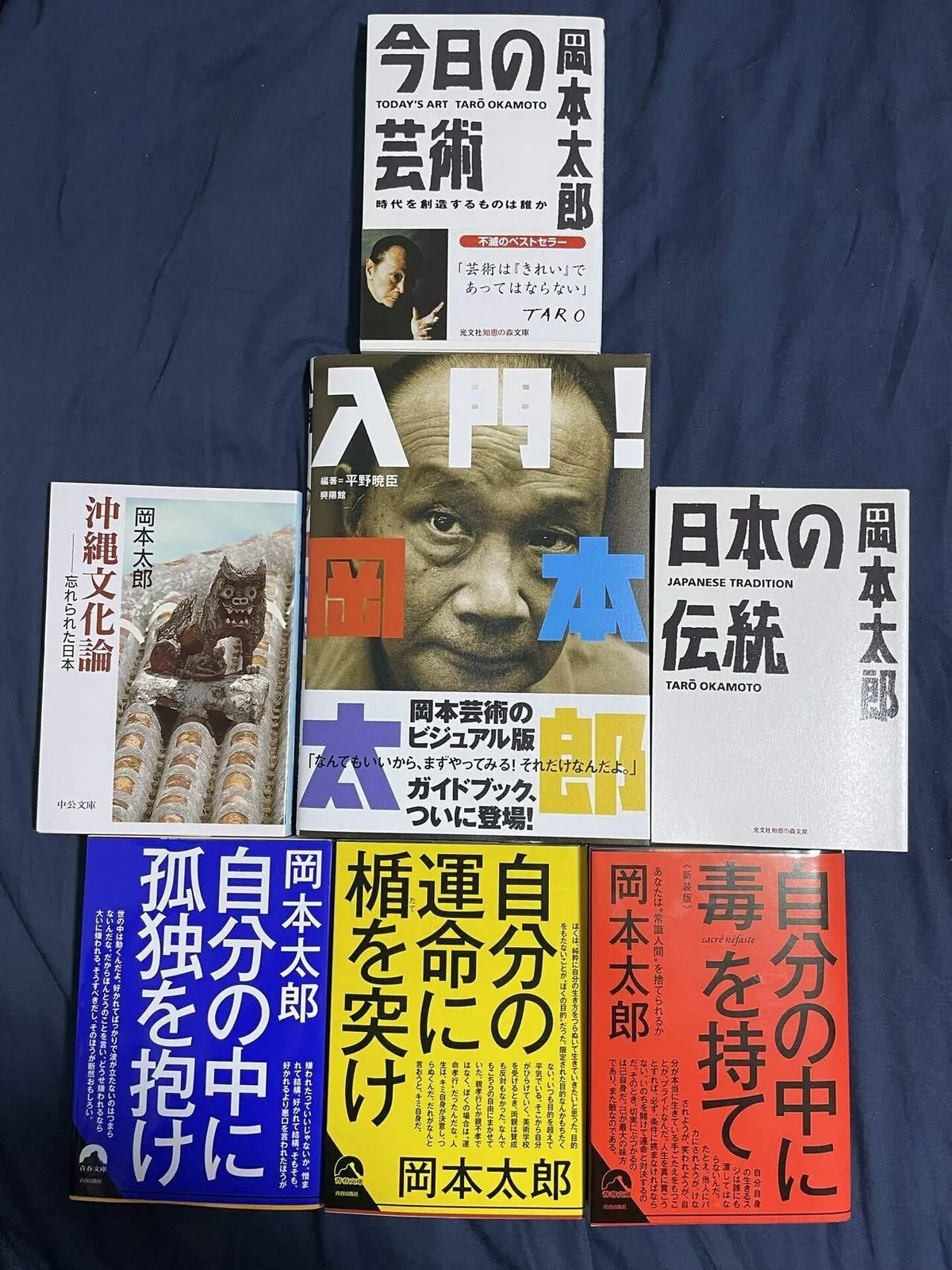 岡本太郎勉強中の画像